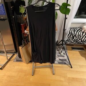 Sympli Sleeveless Black Tunic